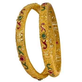Gold Bangles And Bracelets 1