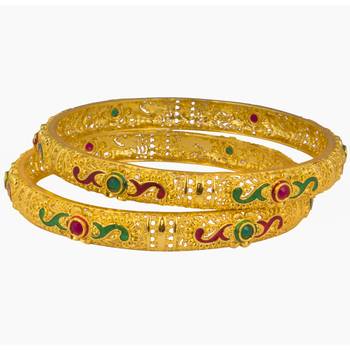 Gold Bangles And Bracelets 2