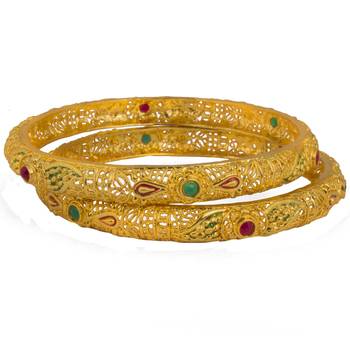Gold Bangles And Bracelets 1