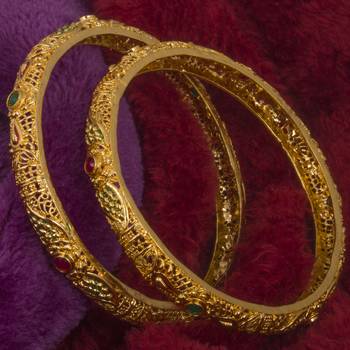 Gold Bangles And Bracelets 2