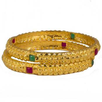 Gold Bangles And Bracelets 1