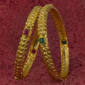 Gold Bangles And Bracelets 2