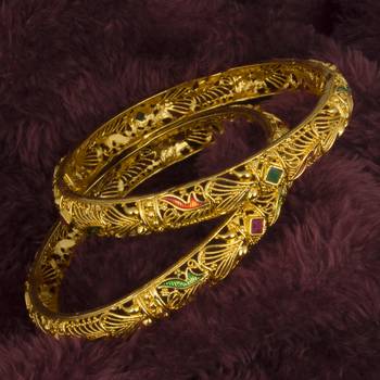 Gold Bangles And Bracelets 2