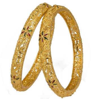 Gold Bangles And Bracelets 2