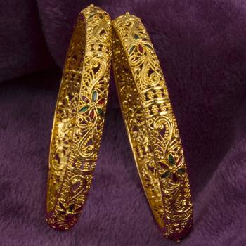 Gold Bangles And Bracelets 3