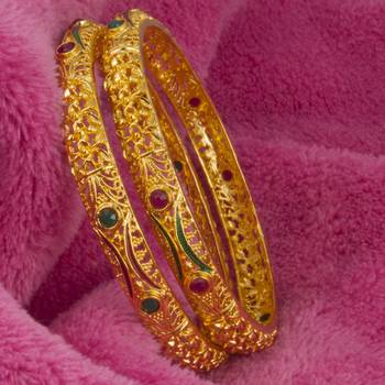 Gold Bangles And Bracelets 3