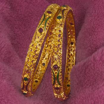 Gold Bangles And Bracelets 4
