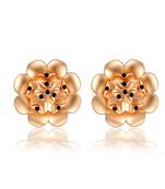 Black cubic zirconia earrings