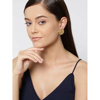Black cubic zirconia earrings 2
