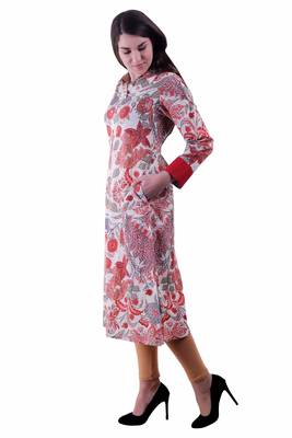 Multicolor Printed Rayon Ethnic Kurti 2