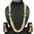 White Gold Plated Polish Designer Ethnic Traditional Contemproray Necklace
