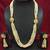 White Gold Plated Polish Designer Ethnic Traditional Contemproray Necklace