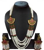 Gold Plated Polish Multi Colour Designer Kundan Ethnic Traditional Contemporary Fashion Necklace