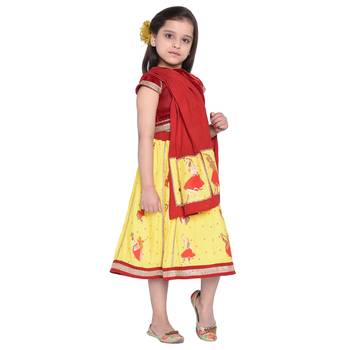 Cloris Lehenga Choli & Dupatta Set For Girl 3