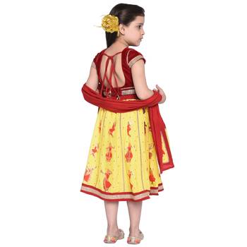 Cloris Lehenga Choli & Dupatta Set For Girl 4