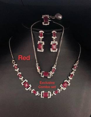 Red Diamond Jewellery Combo 1