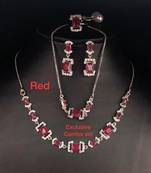 Red Diamond Jewellery Combo