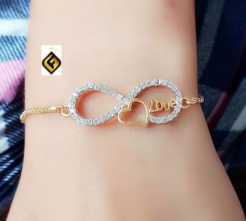 Gold Diamond Bracelets 1