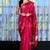 Deep Magenta Jamdani With All Over Zari Work