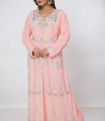 Dubai Kaftan Women Dress Long Gown Farasha Morocco Wear