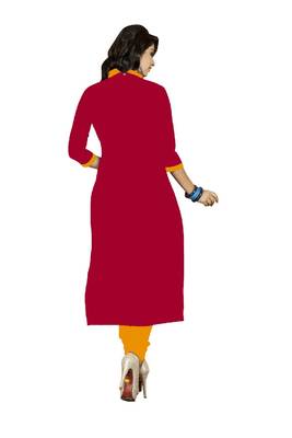 Maroon embroidered cotton salwar 2