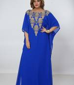 Dubai Kaftan Women Dress Long Gown Farasha Morocco Wear