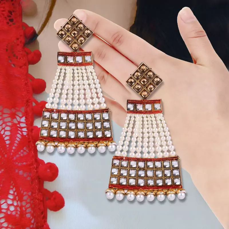 Multicolor earrings
