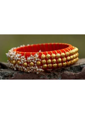 Orange bangles-and-bracelets 2