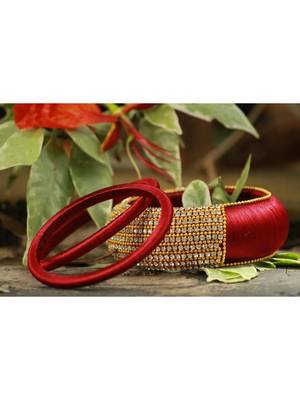 Maroon bangles-and-bracelets 1