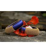 Blue bangles-and-bracelets