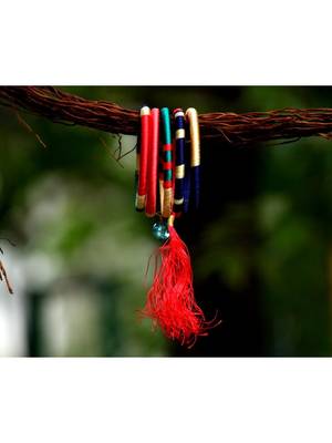Multicolor bangles-and-bracelets 1