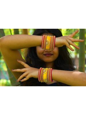Yellow bangles-and-bracelets 1