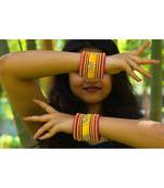 Yellow bangles-and-bracelets