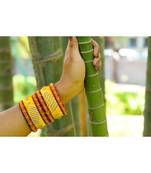 Yellow bangles-and-bracelets