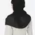 Black Band Plain  Black Hijab