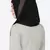 Purple Band Plain Black Hijab