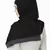 Navy Band Plain Black Hijab