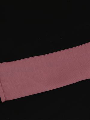 Mauve Band Plain Black Hijab 4