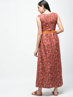 Multicolor printed crepe kurtas-and-kurtis 2