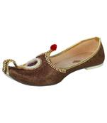 Men's Copper Glitz Rhinestone Ruby Mojaris