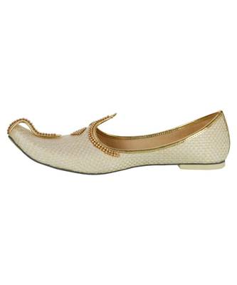 Men's Cream Jute Mojaris 3
