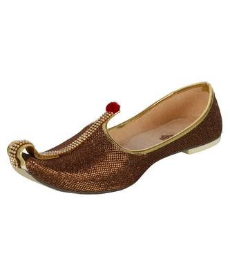 Men's Copper Glitz Mono Rhinestone Mojaris 1