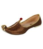 Men's Copper Glitz Mono Rhinestone Mojaris