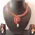 Lovely Antique Kemp Pink Designer Necklace Set - DJ17539