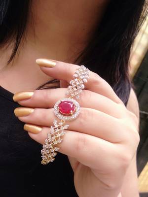 Red Diamond Bracelets 1