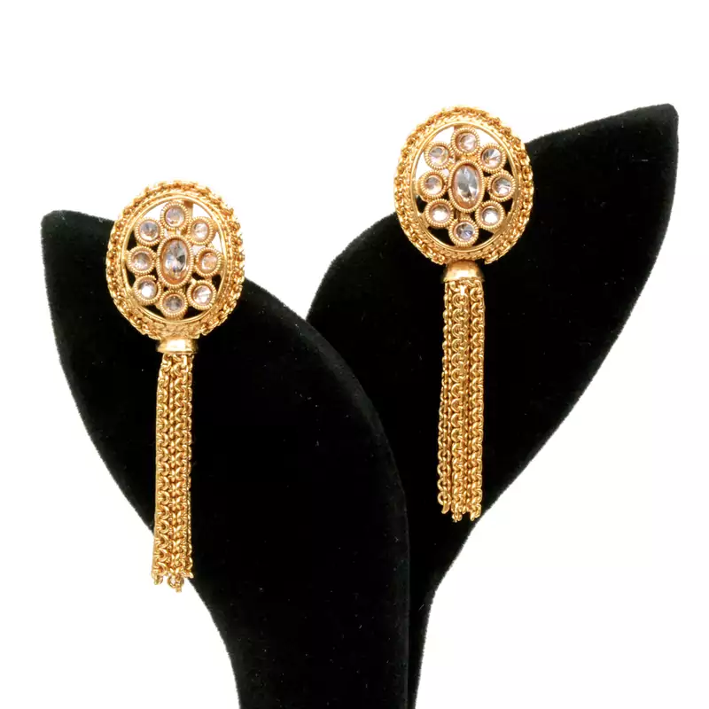 Copper earrings