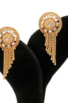 Copper earrings