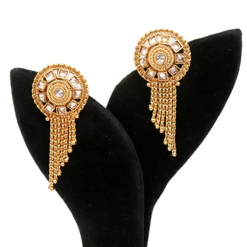 Copper earrings