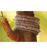 Silver bangles-and-bracelets