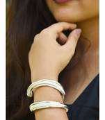 Silver bangles-and-bracelets